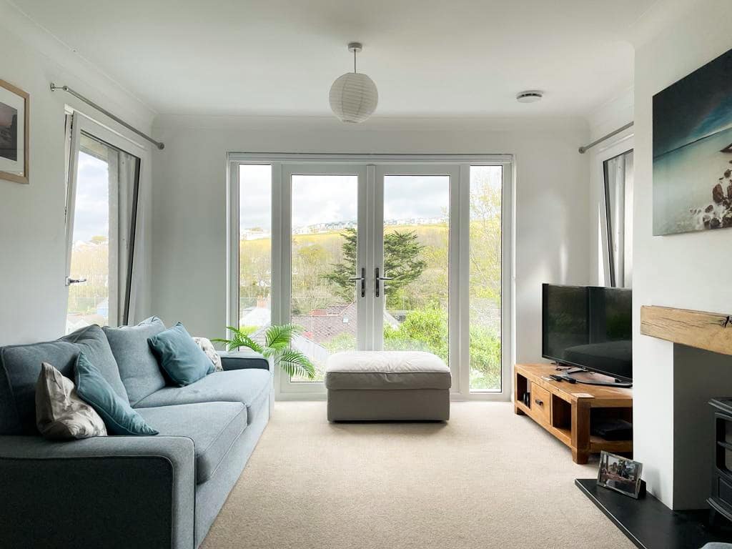 Tilt and turn windows in Cornwall by Philip Whear provide security and uninterrupted views