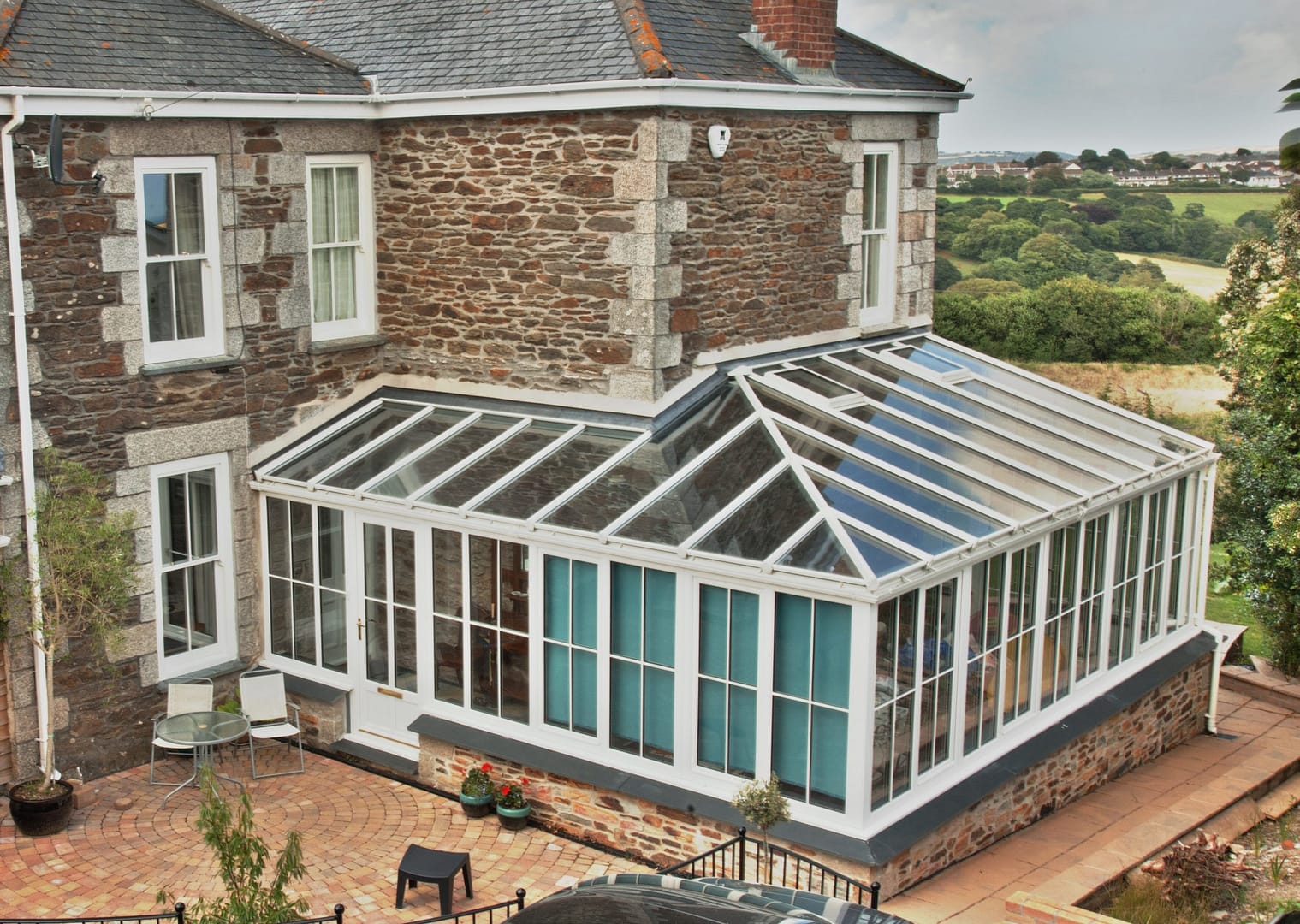 A beautiful lean-to conservatory in Cornwall by Philip Whear