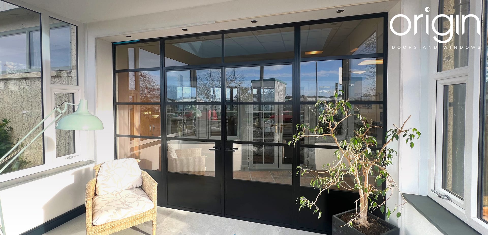A beautiful bi-fold door by Origin