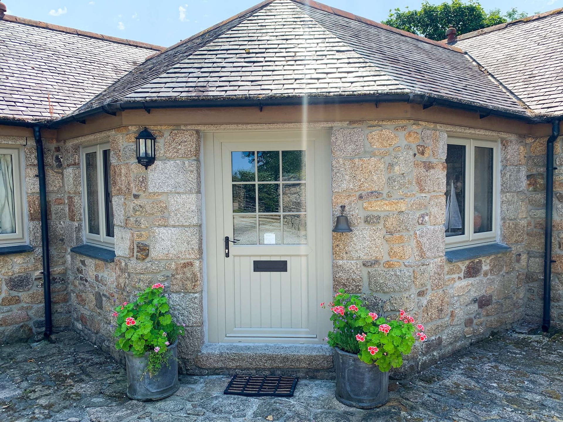 uPVC door manufactured and installed in Cornwall by Philip Whear